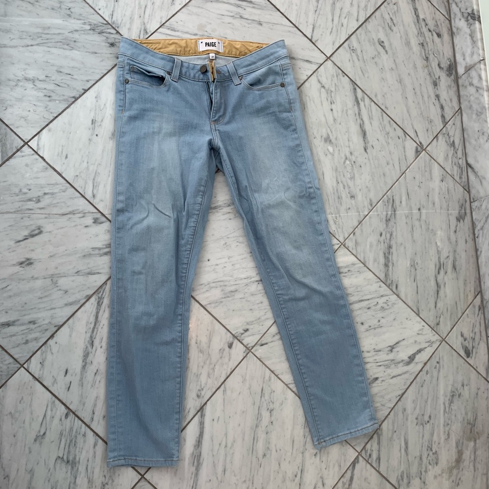 Paige light denim